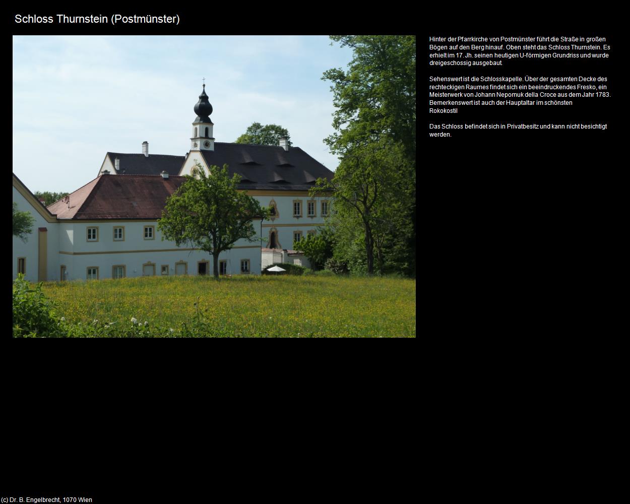 Schloss Thurnstein (Postmünster) in Kulturatlas-BAYERN