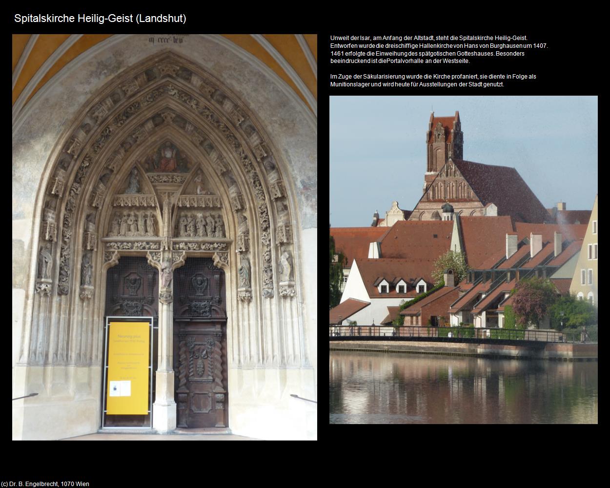 Spitalskirche Heilig-Geist  (Landshut) in Kulturatlas-BAYERN