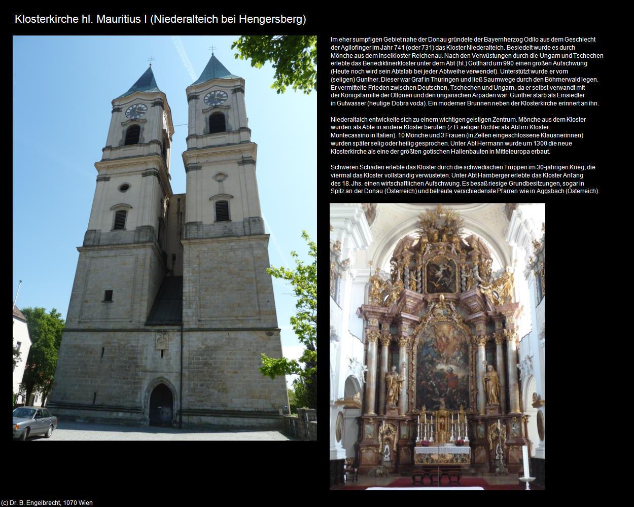 Klosterk. hl. Mauritius I (Niederalteich bei Hengersberg) in Kulturatlas-BAYERN
