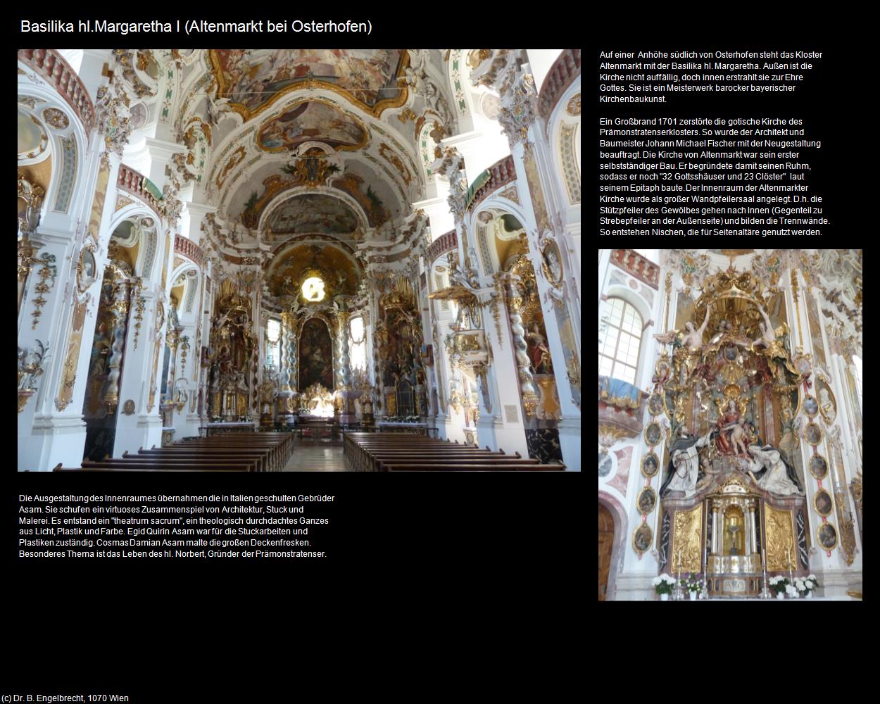 Basilika hl.Margaretha I  (Altenmarkt bei Osterhofen) in Kulturatlas-BAYERN