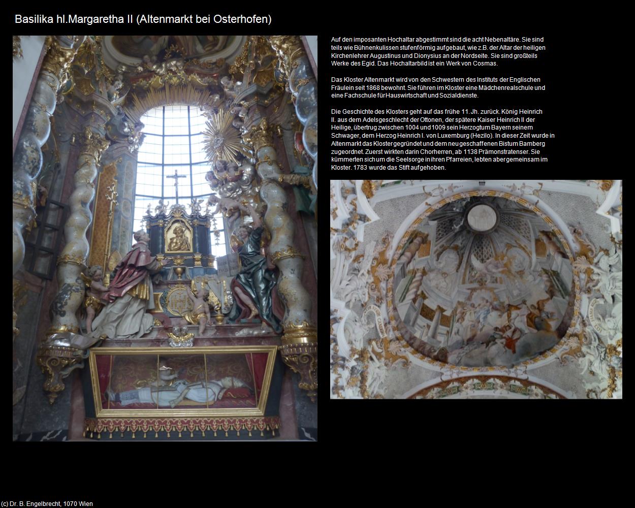 Basilika hl.Margaretha II  (Altenmarkt bei Osterhofen) in Kulturatlas-BAYERN