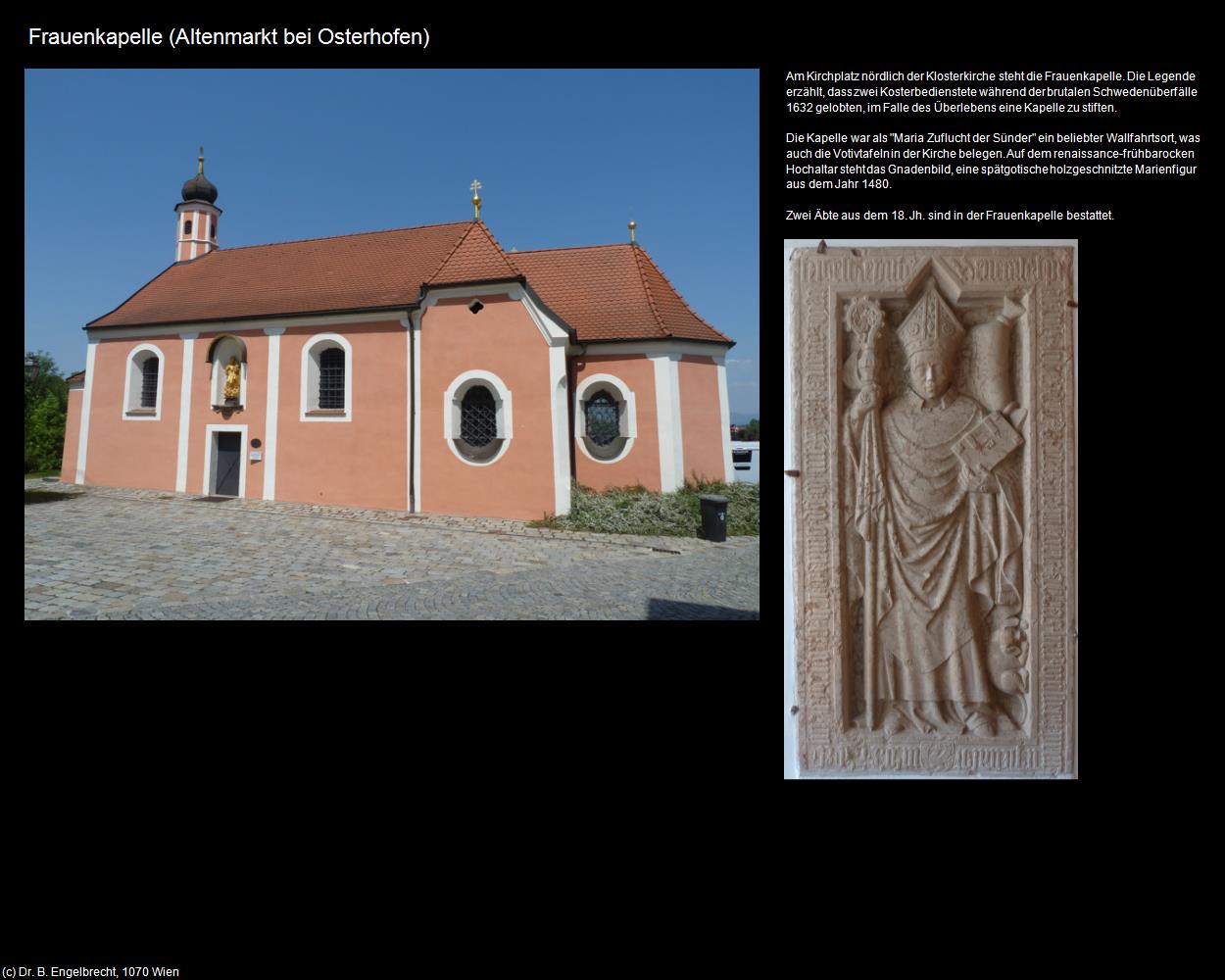 Frauenkapelle  (Altenmarkt bei Osterhofen) in Kulturatlas-BAYERN