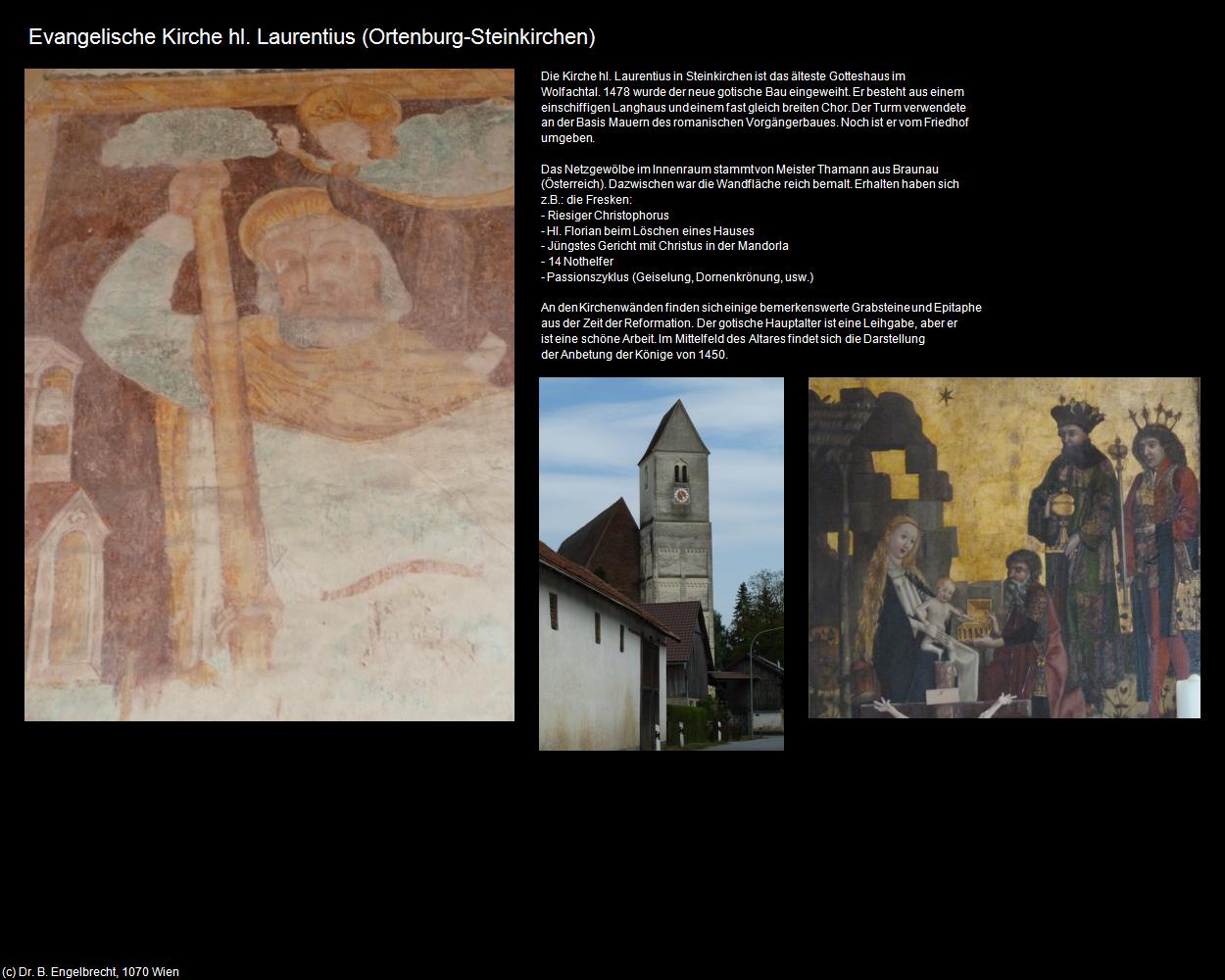 Evang. Kirche hl. Laurentius (Steinkirchen) (Ortenburg) in Kulturatlas-BAYERN