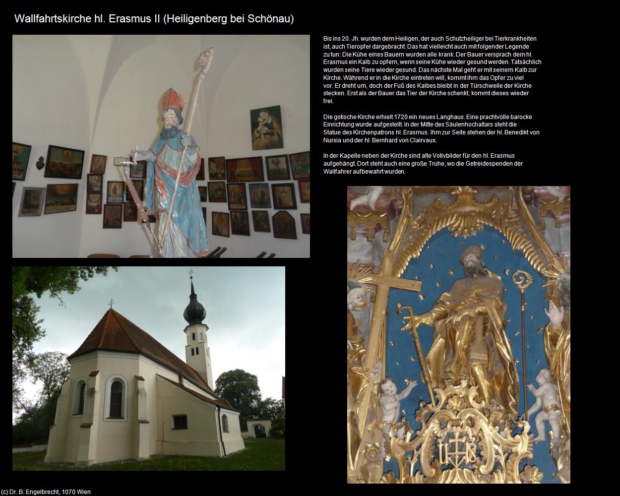 Wallfk. hl. Erasmus II (Heiligenberg bei Schönau) in Kulturatlas-BAYERN