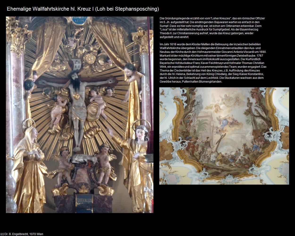Ehem. Wallfk. hl. Kreuz I (Loh bei Stephansposching) in Kulturatlas-BAYERN
