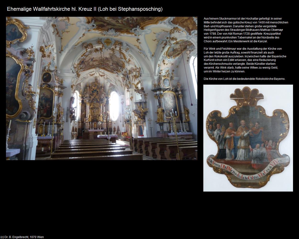 Ehem. Wallfk. hl. Kreuz II (Loh bei Stephansposching) in Kulturatlas-BAYERN