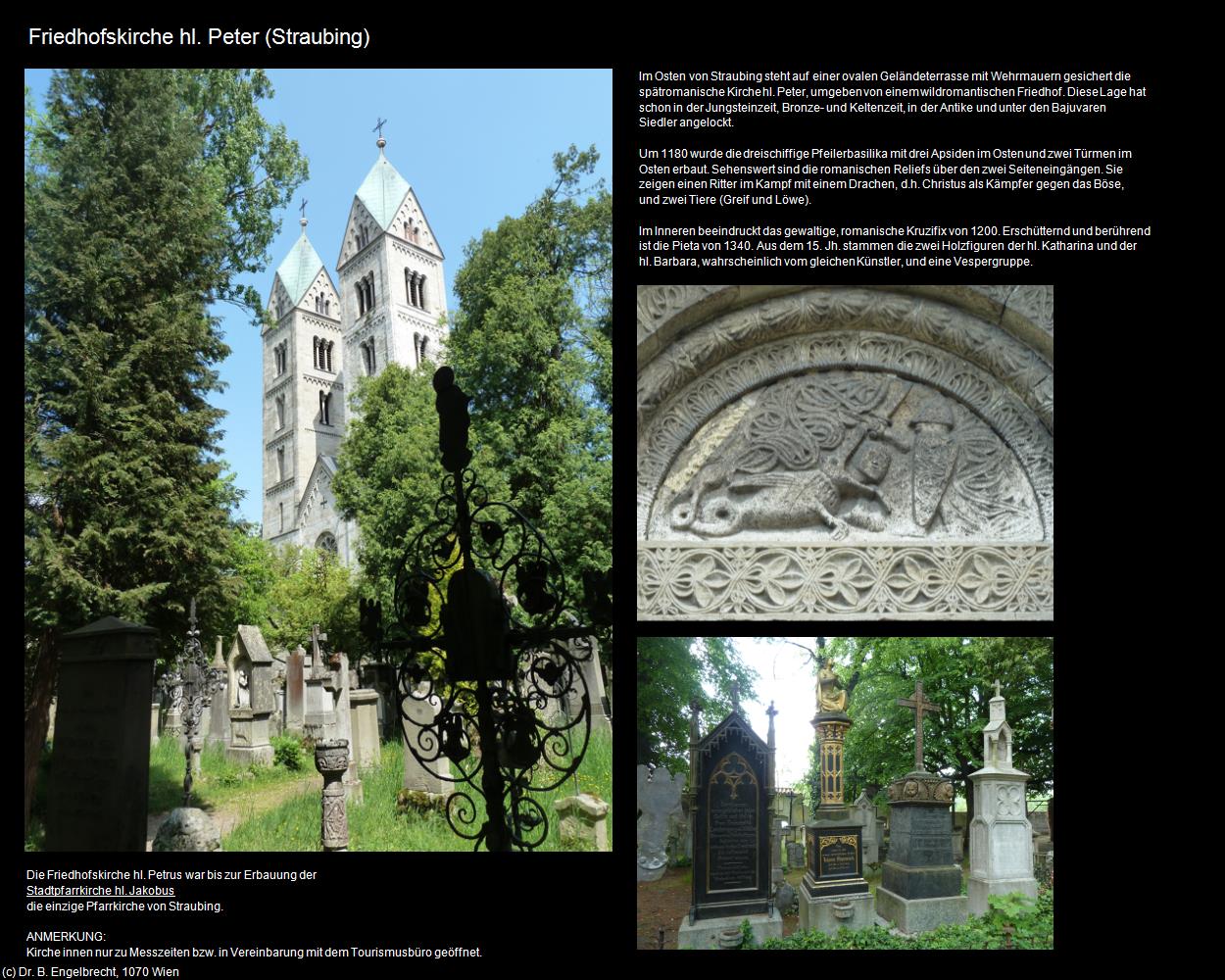 Friedhofsk. hl. Peter  (Straubing) in Kulturatlas-BAYERN(c)B.Engelbrecht