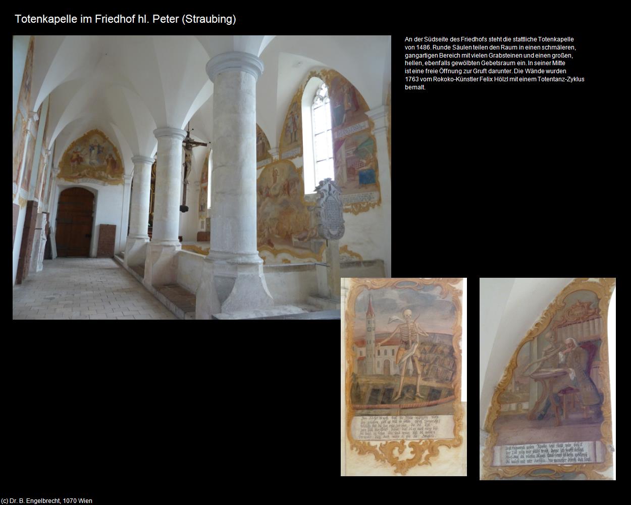 Totenkapelle im Friedhof  (Straubing) in Kulturatlas-BAYERN