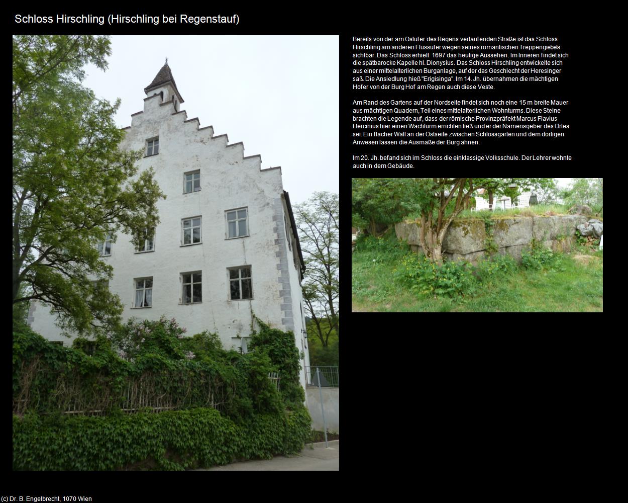 Schloss Hirschling (Regenstauf) in Kulturatlas-BAYERN