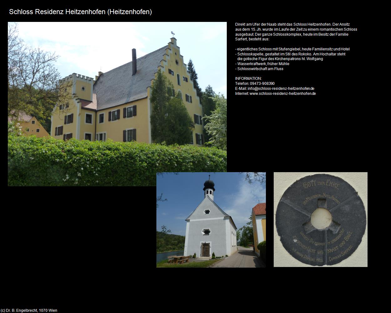 Schloss-Residenz Heitzenhofen (Heitzenhofen ) in Kulturatlas-BAYERN