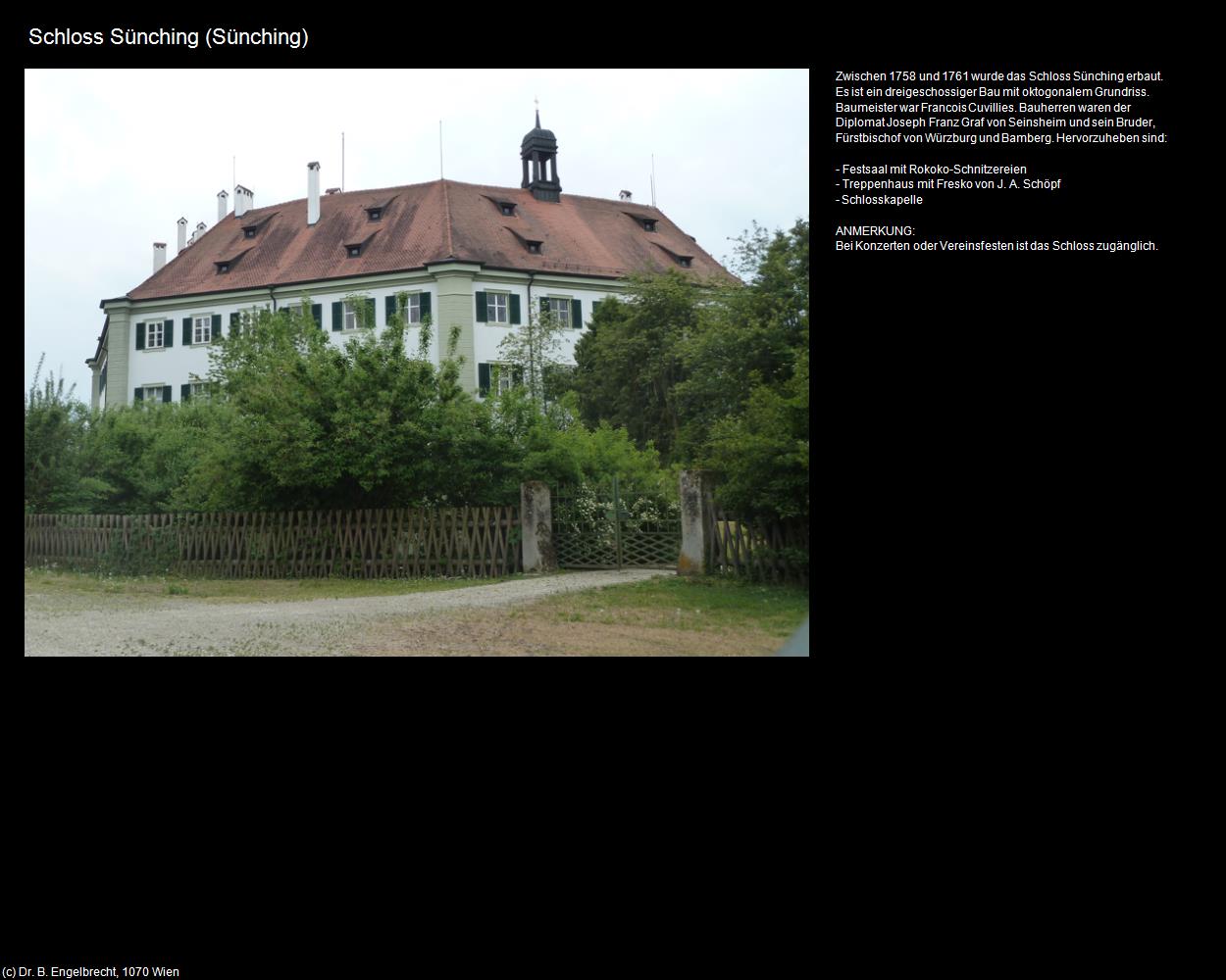 Schloss Sünching  (Sünching) in Kulturatlas-BAYERN