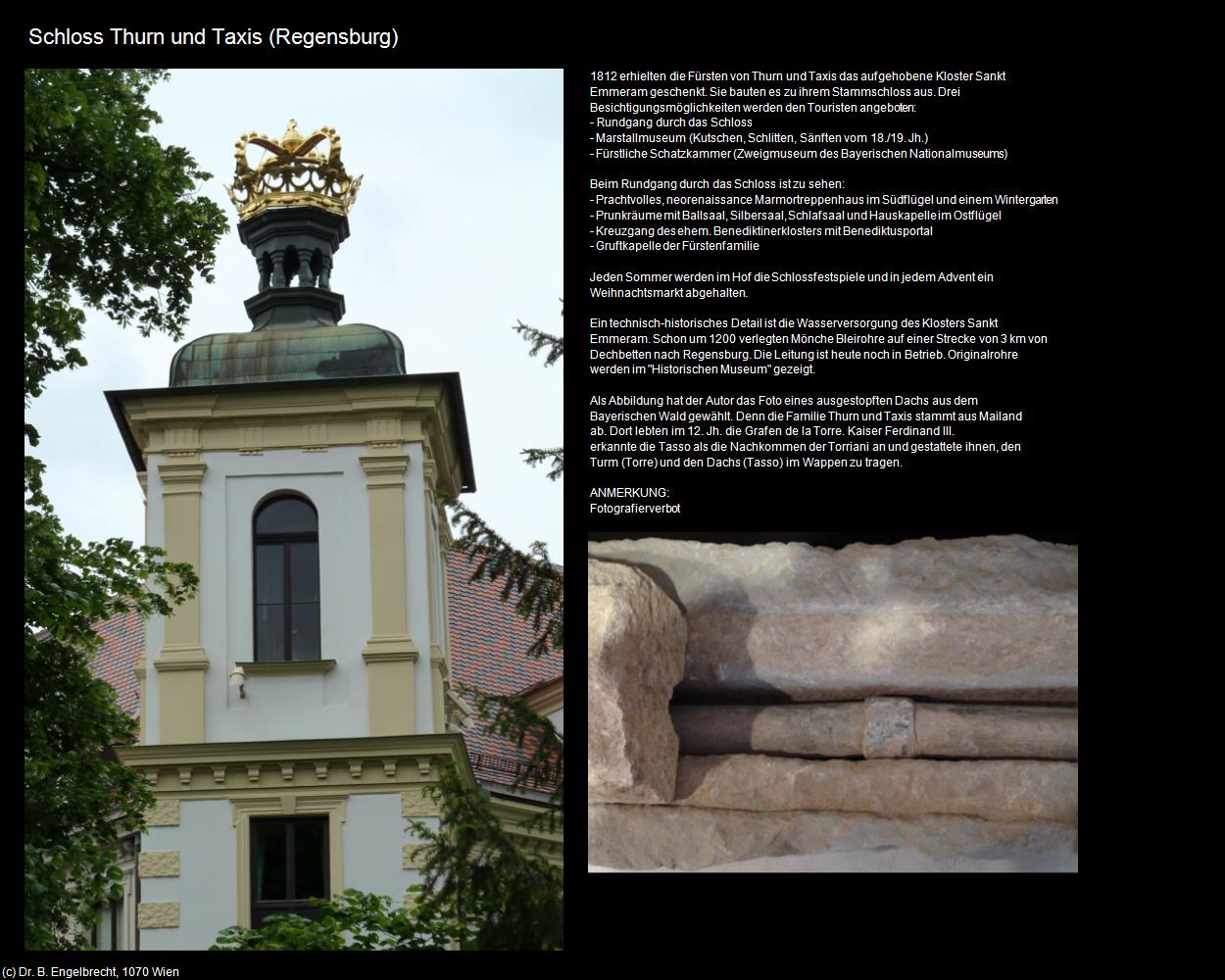 Schloss Thurn und Taxis (Regensburg) in Kulturatlas-BAYERN