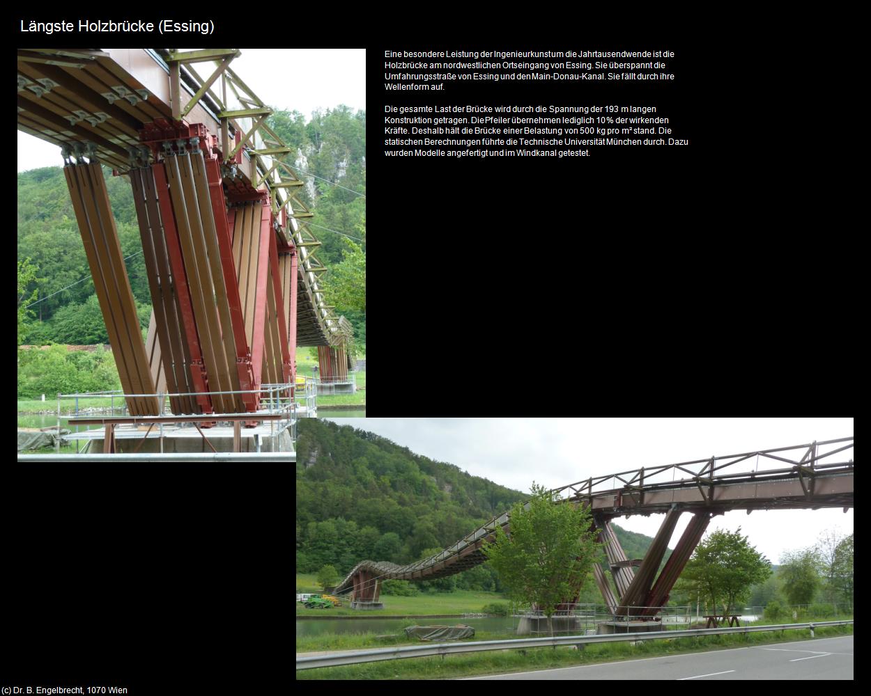Längste Holzbrücke (Essing) in Kulturatlas-BAYERN