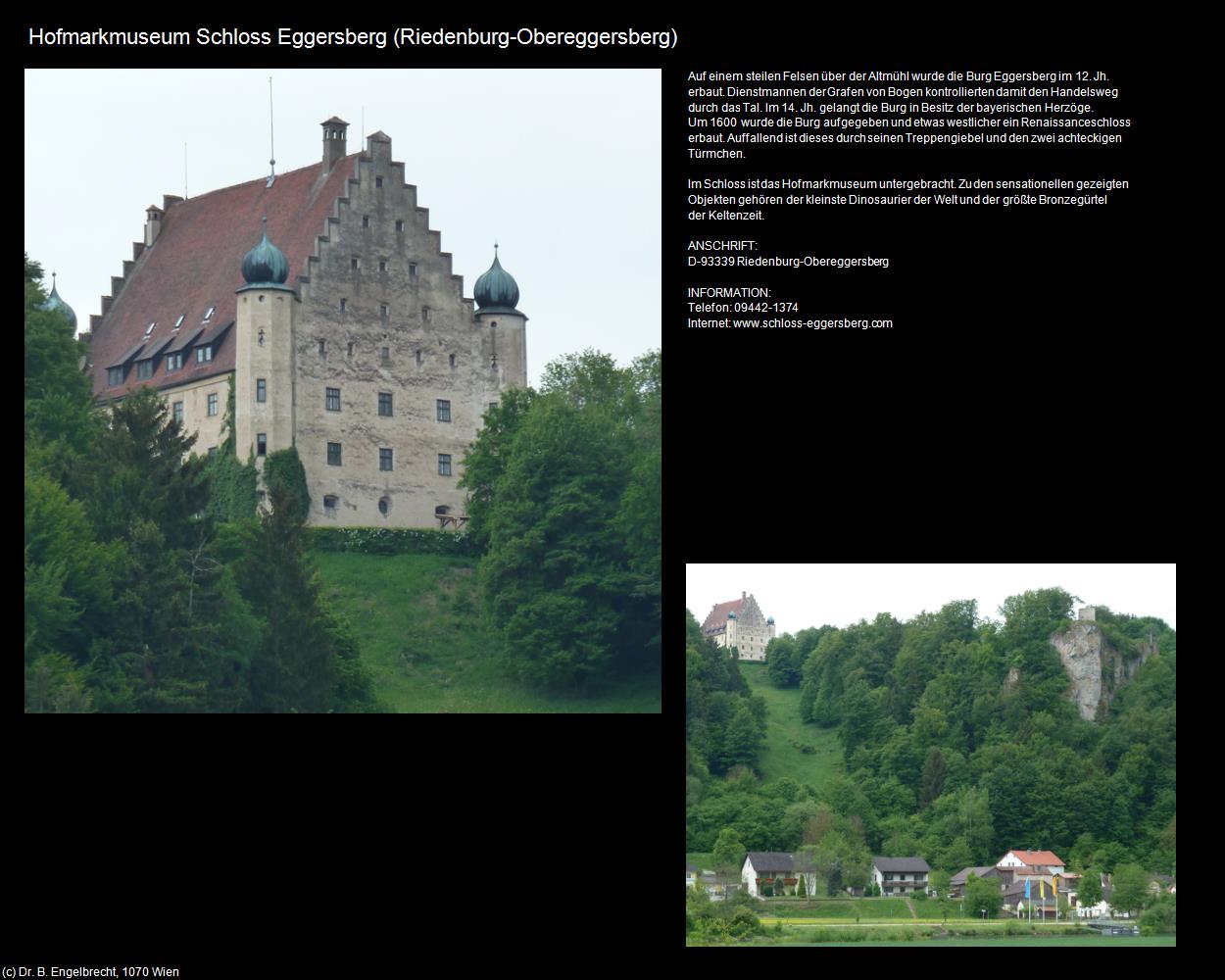 Hofmarkmuseum (Obereggersberg) (Riedenburg) in Kulturatlas-BAYERN