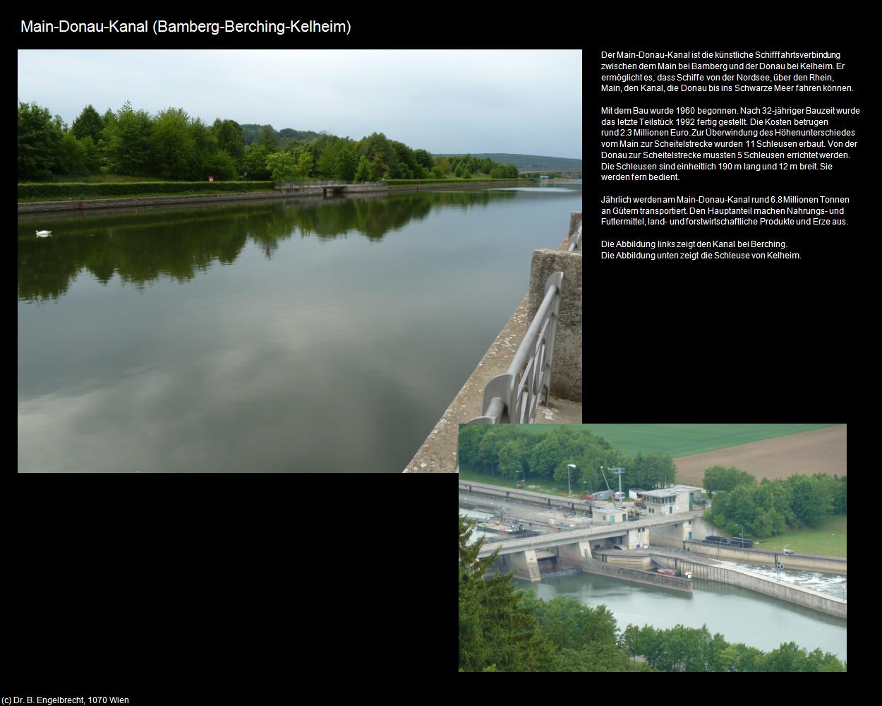 Main-Donau-Kanal  (Berching) in Kulturatlas-BAYERN