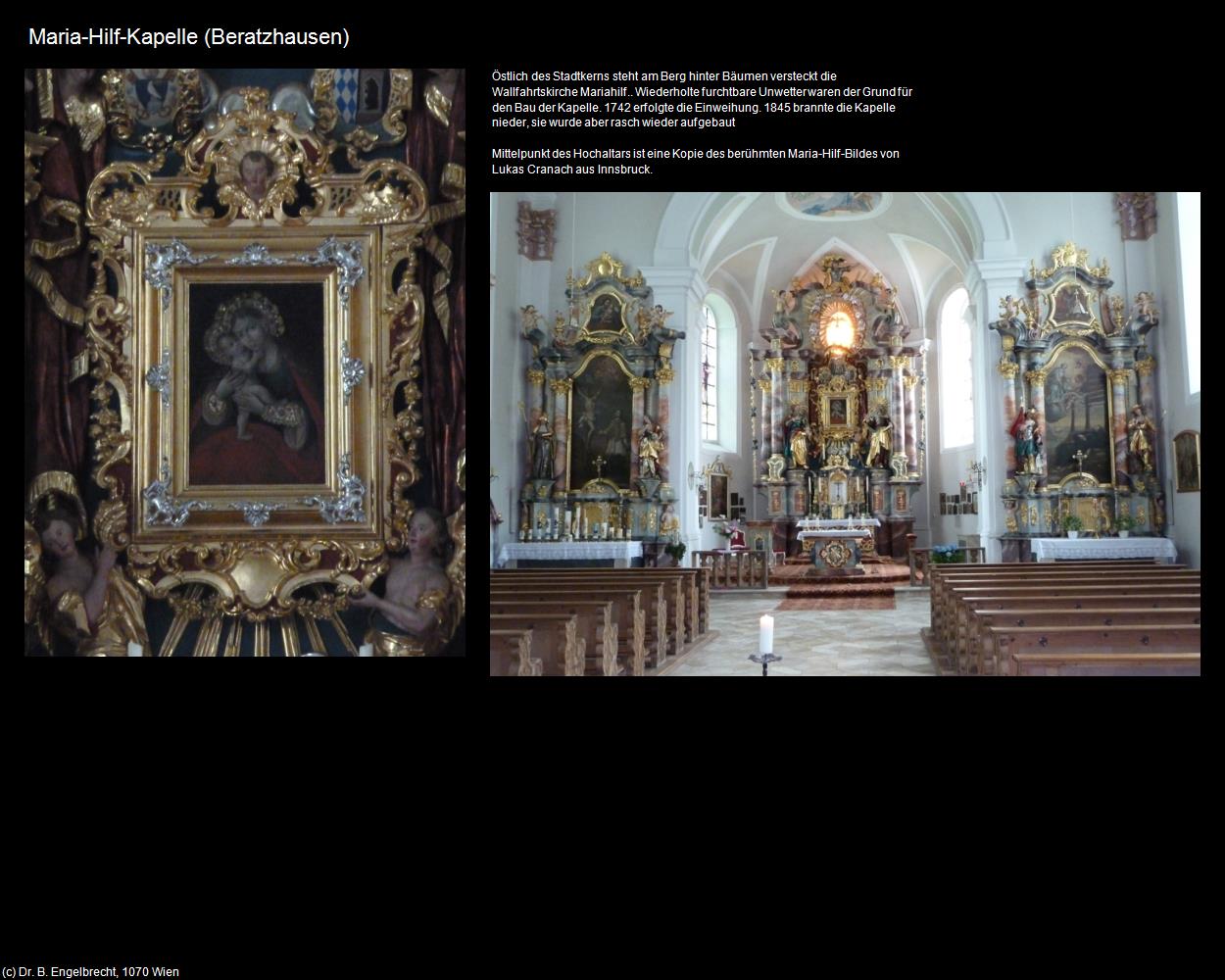 Maria-Hilf-Kapelle (Beratzhausen) in Kulturatlas-BAYERN