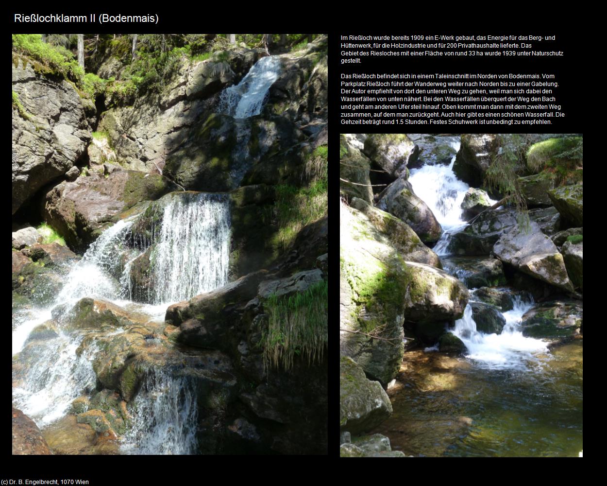 Rießlochklamm II (Bodenmais) in Kulturatlas-BAYERN