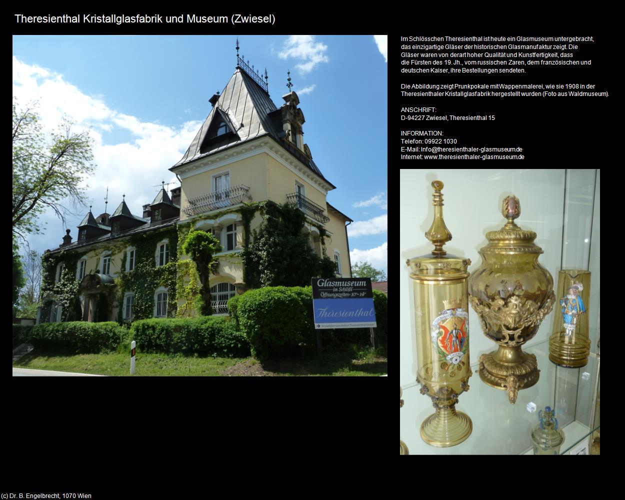 Glasmuseum Theresienthal   (Zwiesel) in Kulturatlas-BAYERN