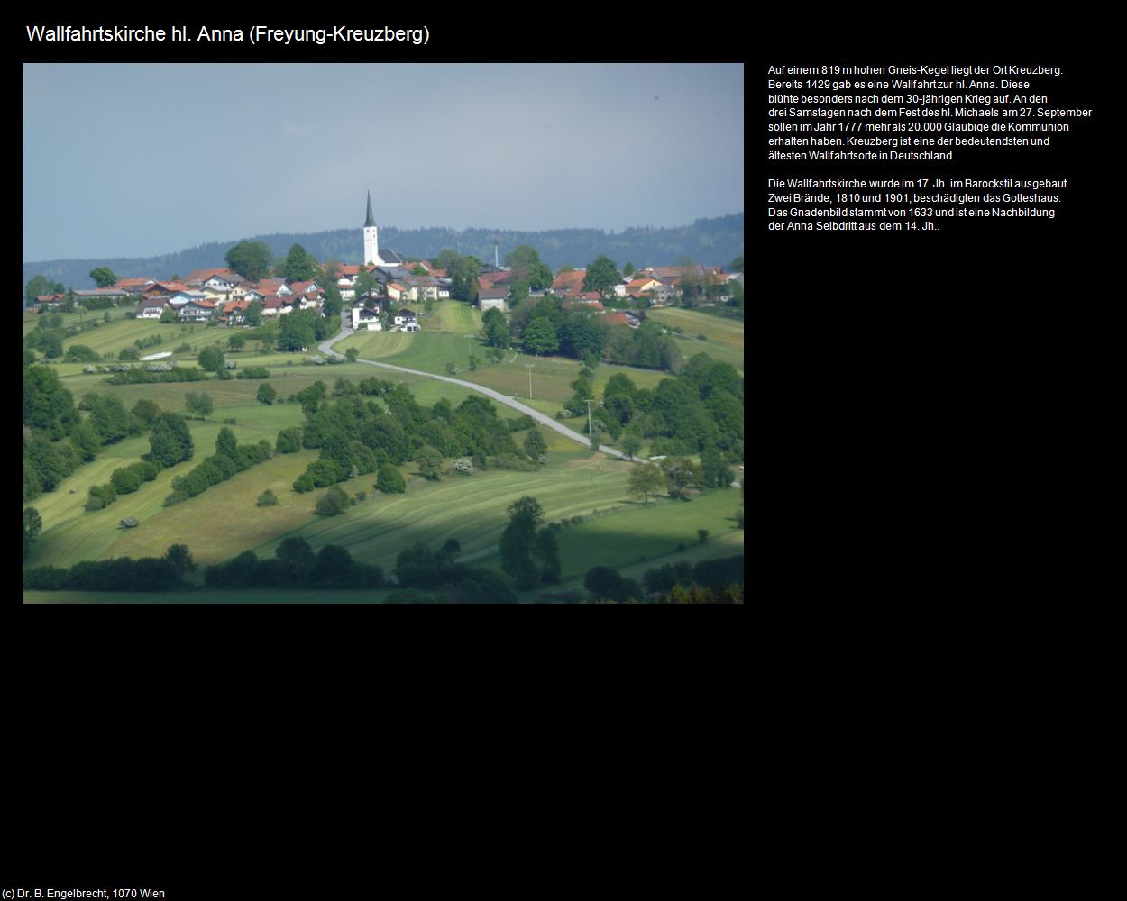 Wallfk. hl. Anna (Kreuzberg) (Freyung) in Kulturatlas-BAYERN
