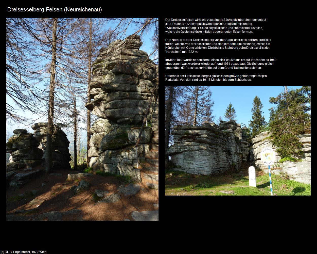 Dreisesselberg-Felsen (Neureichenau) in Kulturatlas-BAYERN