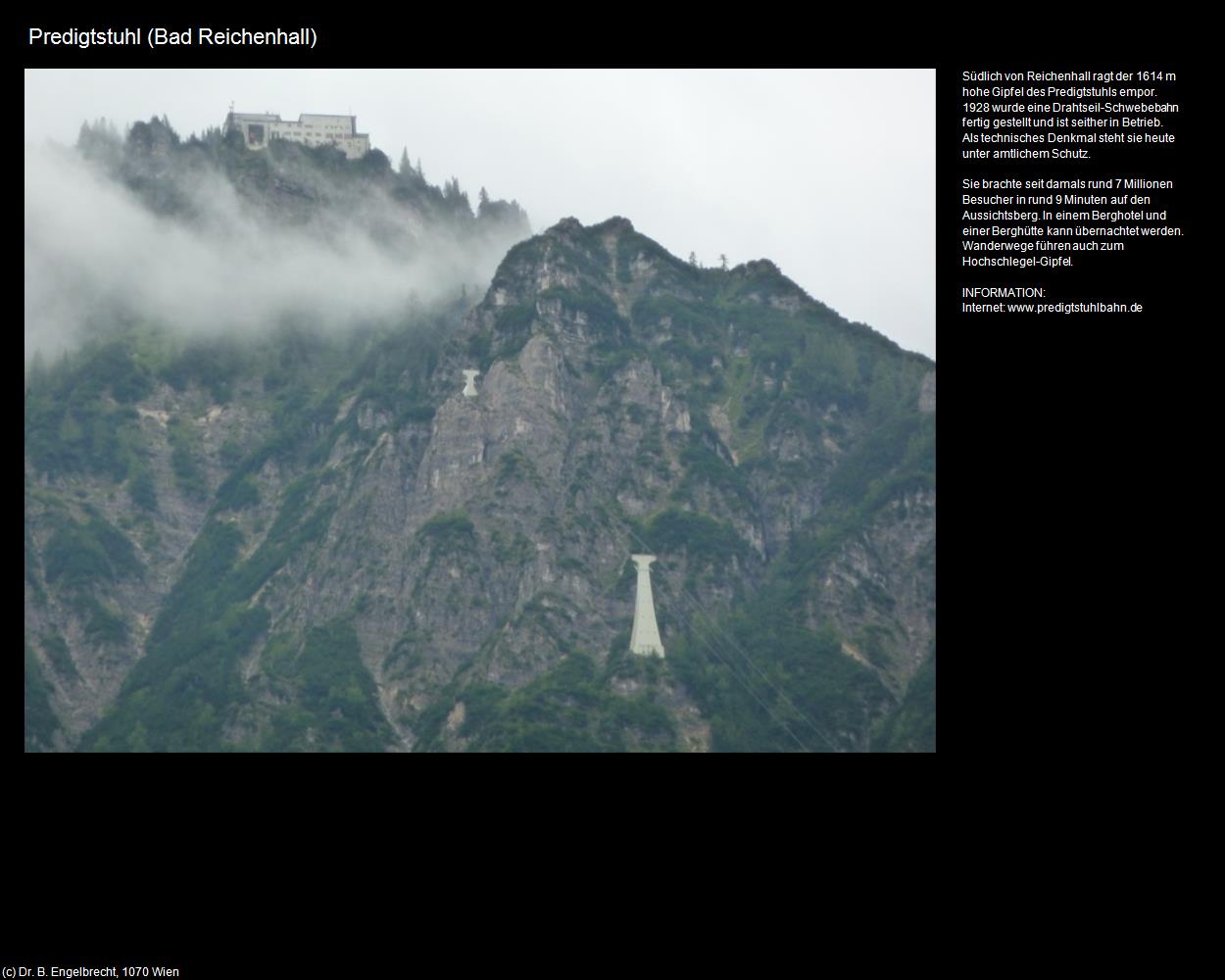 Predigtstuhl (Bad Reichenhall) in Kulturatlas-BAYERN