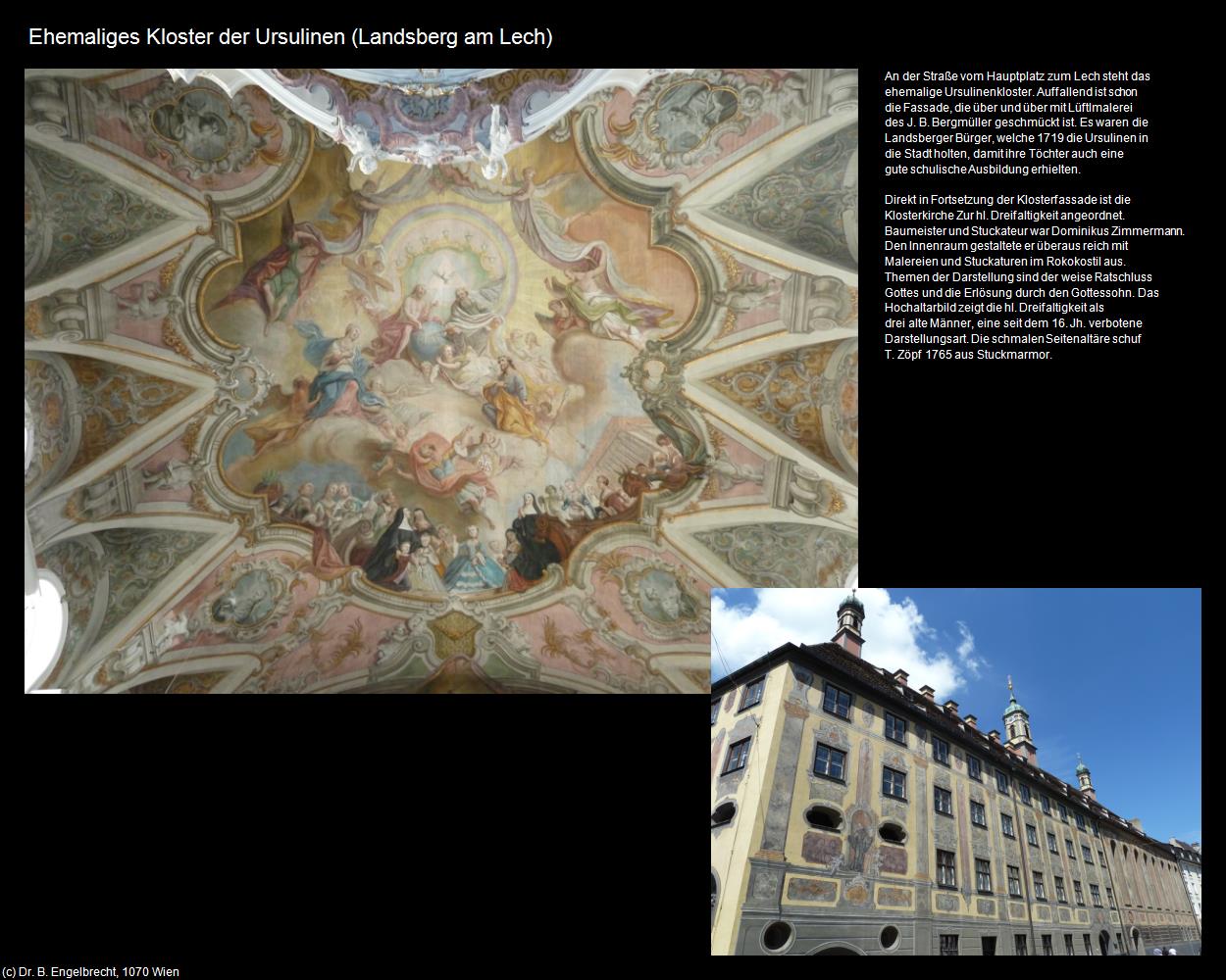 Ehem. Kloster der Ursulinen  (Landsberg am Lech) in Kulturatlas-BAYERN