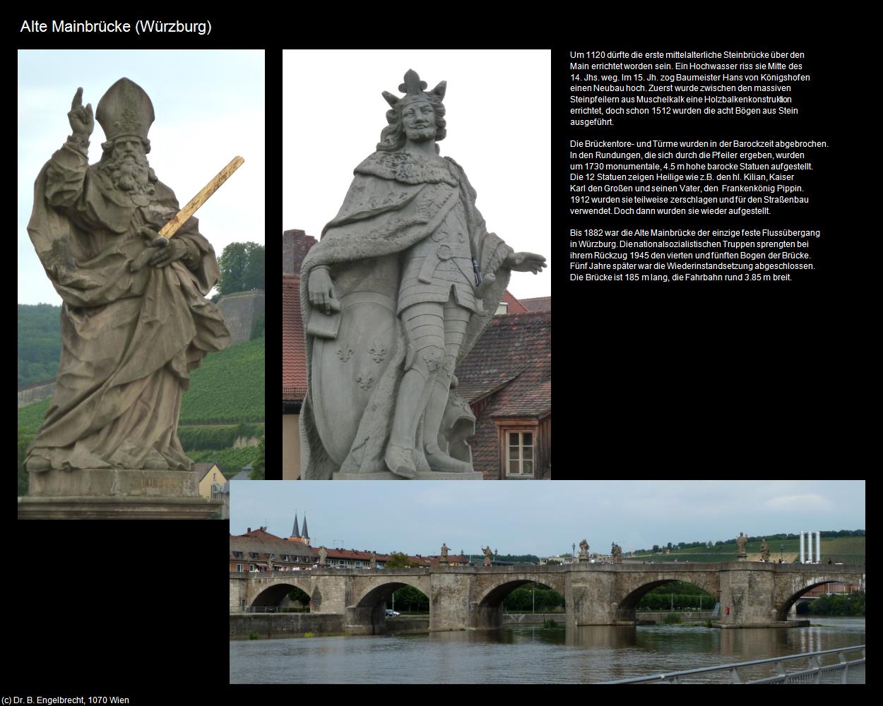 Alte Mainbrücke  (Würzburg) in Kulturatlas-BAYERN