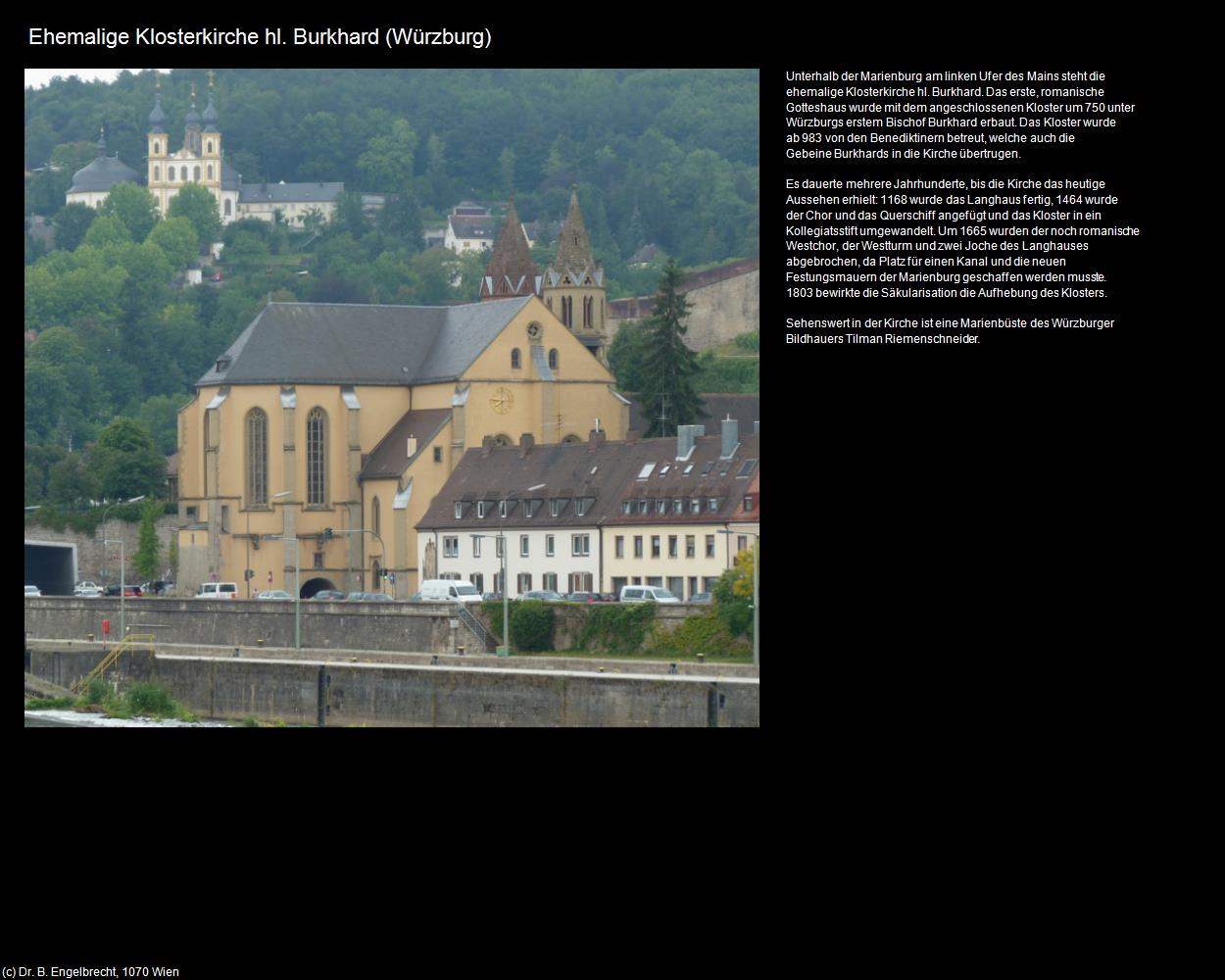 Ehem. Klosterk. hl. Burkhard  (Würzburg) in Kulturatlas-BAYERN