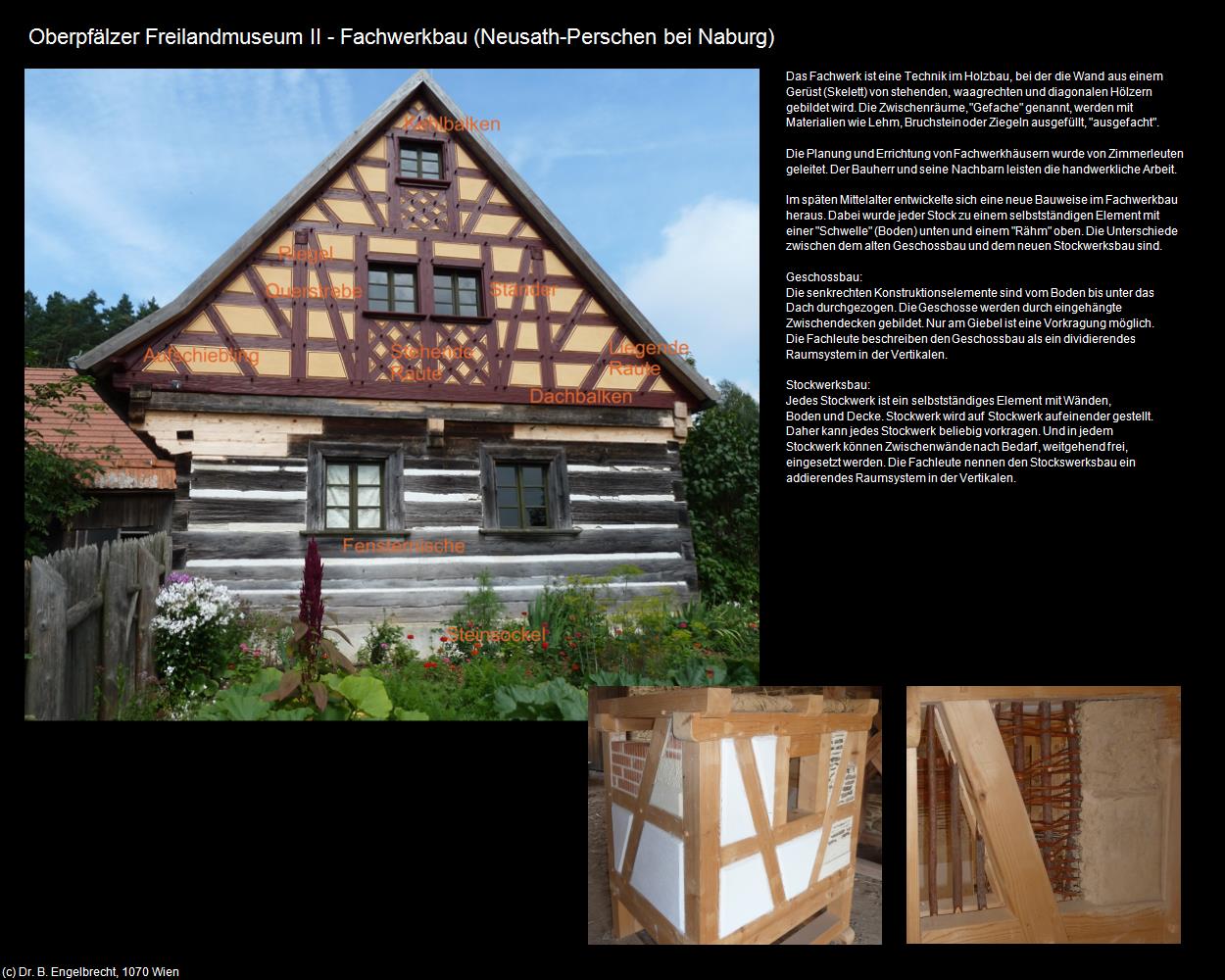 Fachwerkbau (Neusath-Perschen bei Naburg ) in Kulturatlas-BAYERN