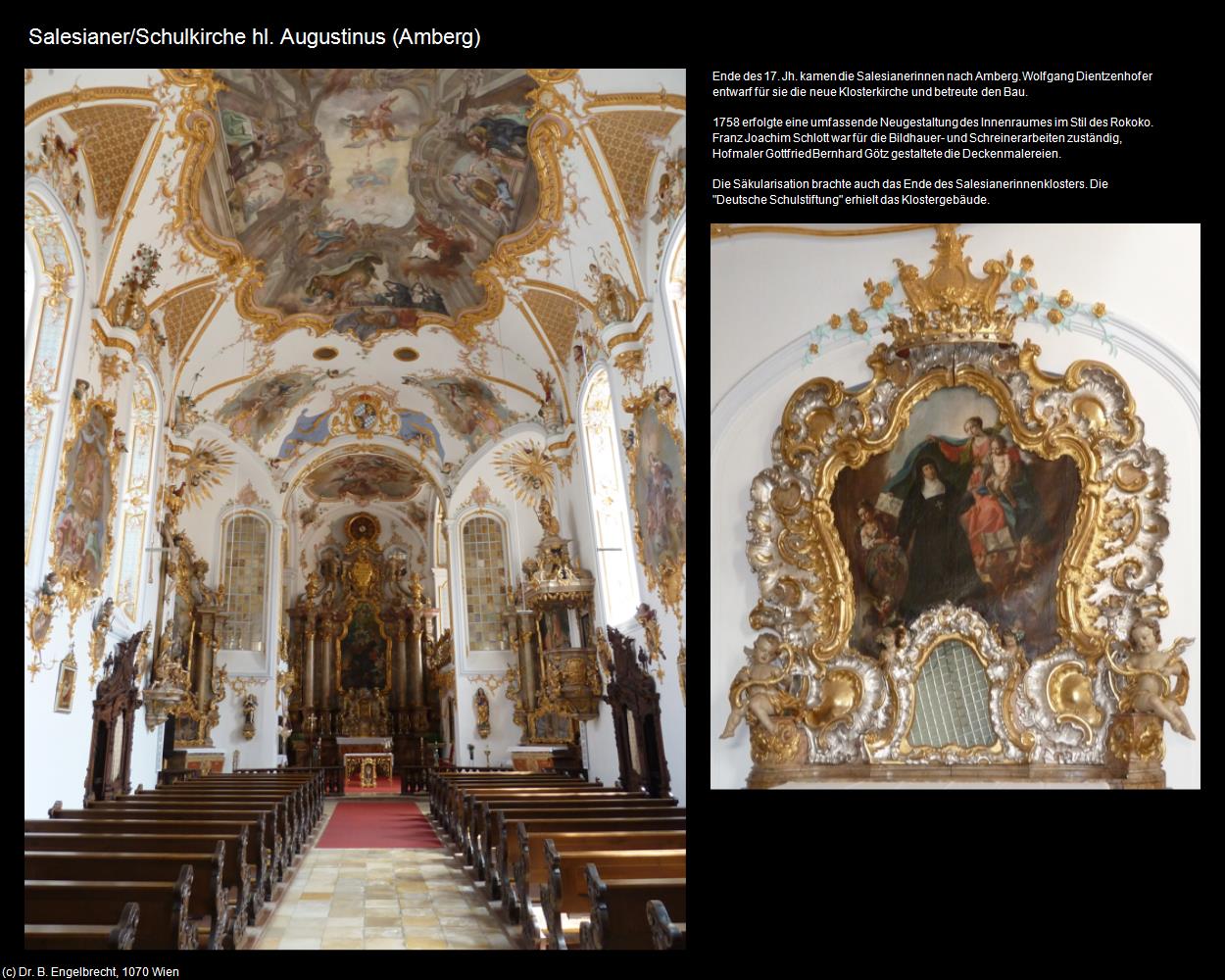 Salesianer/Schulkirche hl. Augustinus (Amberg) in Kulturatlas-BAYERN