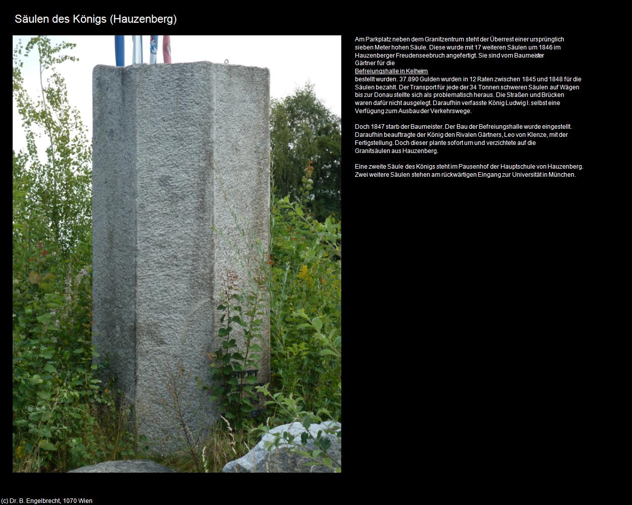 Säulen des Königs (Hauzenberg) in Kulturatlas-BAYERN(c)B.Engelbrecht