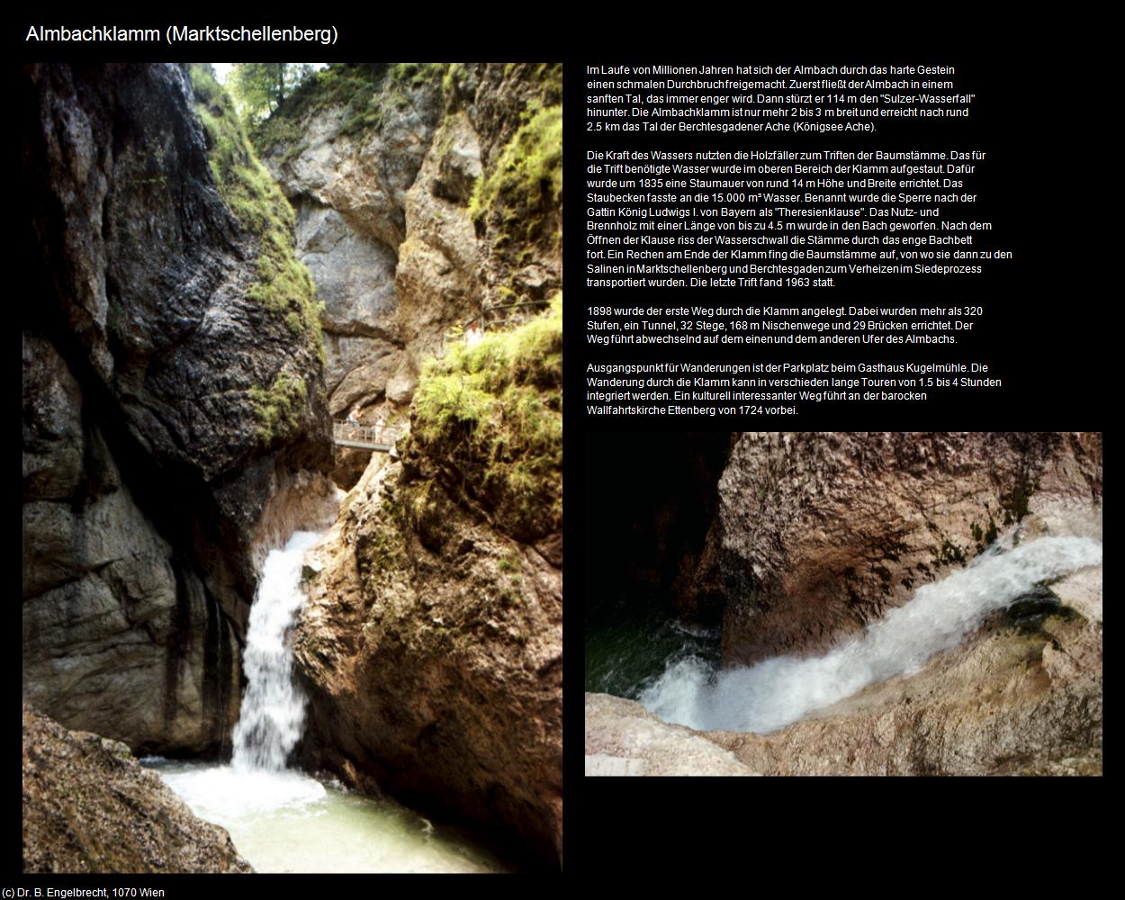 Almbachklamm (Marktschellenberg) in Kulturatlas-BAYERN