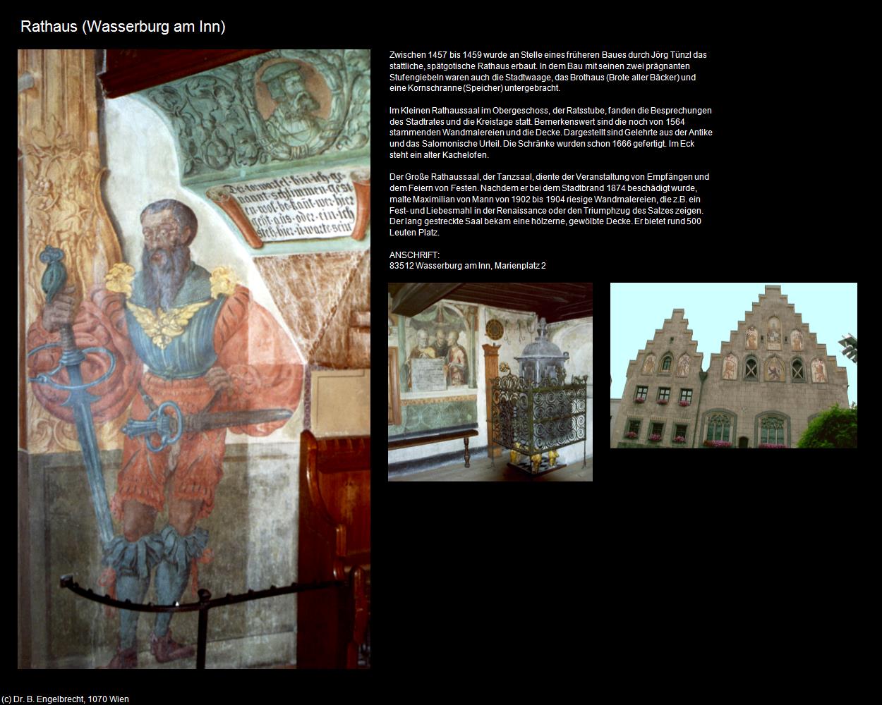Rathaus  (Wasserburg am Inn) in Kulturatlas-BAYERN