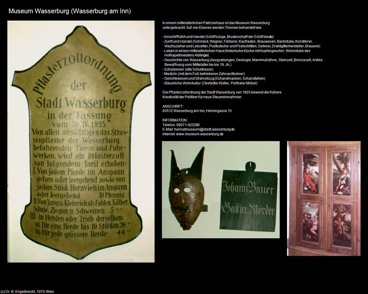 Museum Wasserburg (Wasserburg am Inn) in Kulturatlas-BAYERN