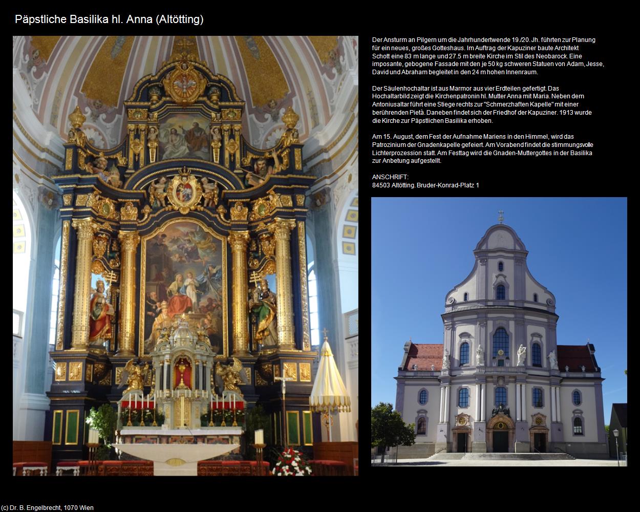 Päpstliche Basilika hl. Anna  (Altötting) in Kulturatlas-BAYERN
