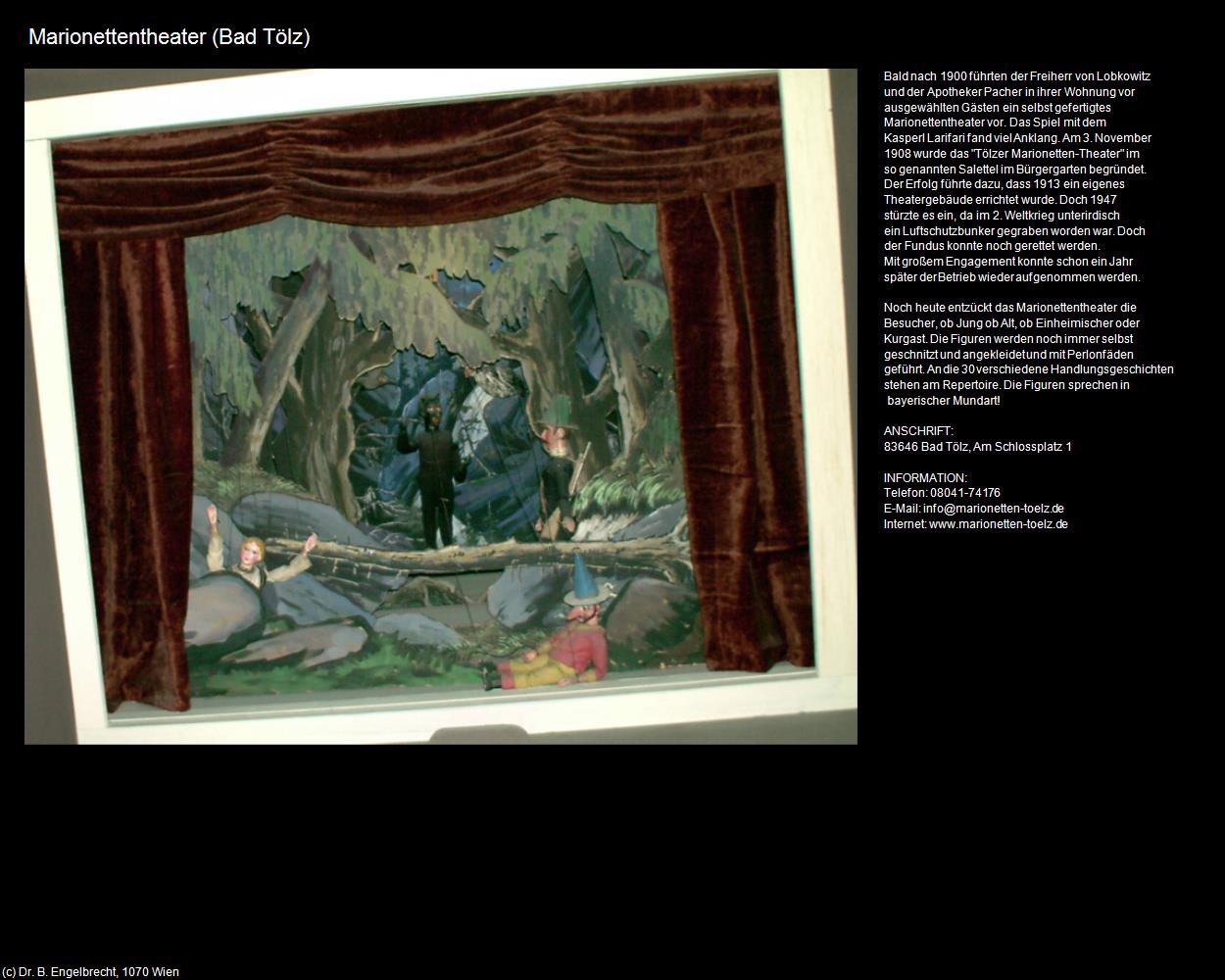 Marionettentheater (Bad Tölz) in Kulturatlas-BAYERN