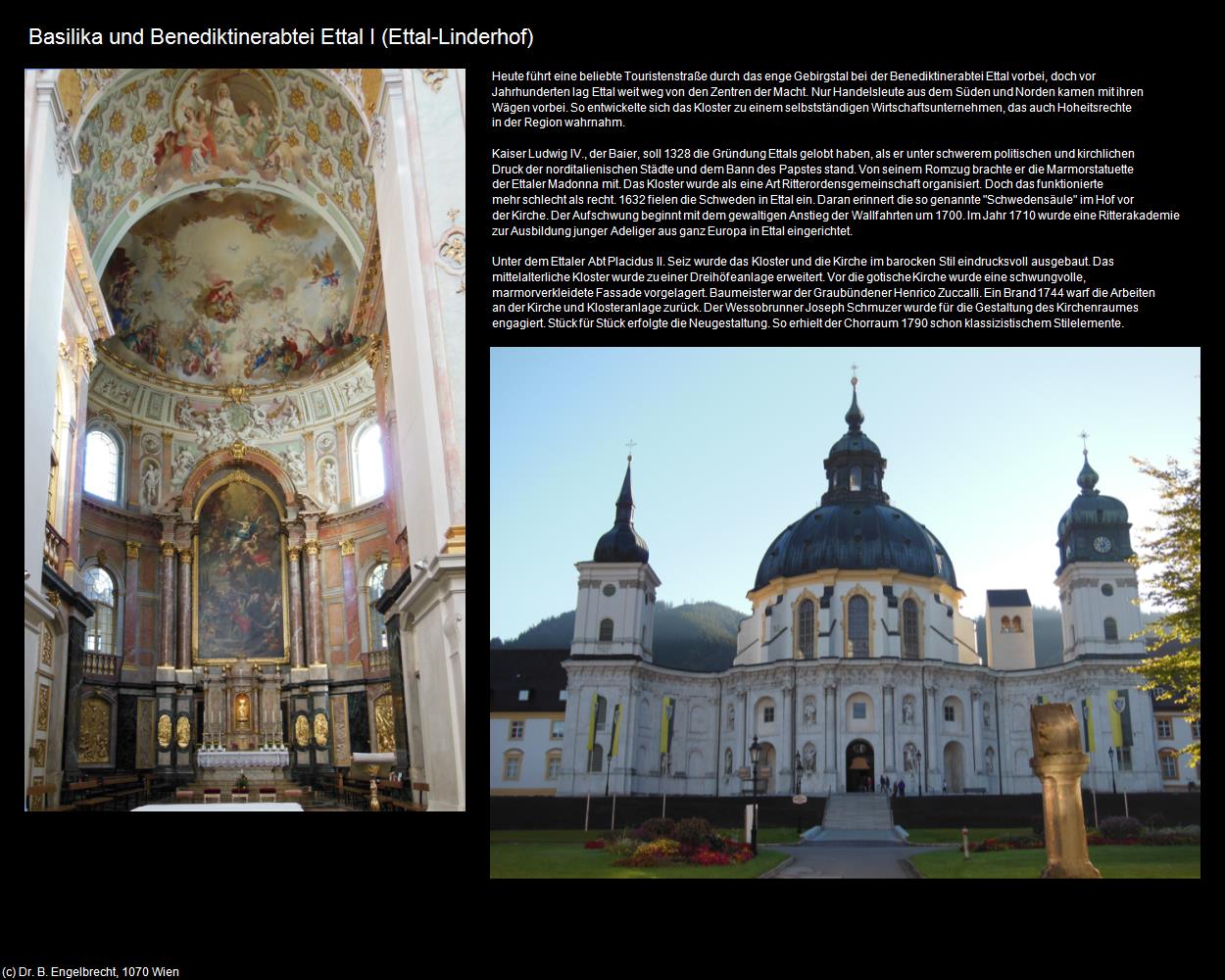 Basilika Ettal I (Ettal-Linderhof ) in Kulturatlas-BAYERN