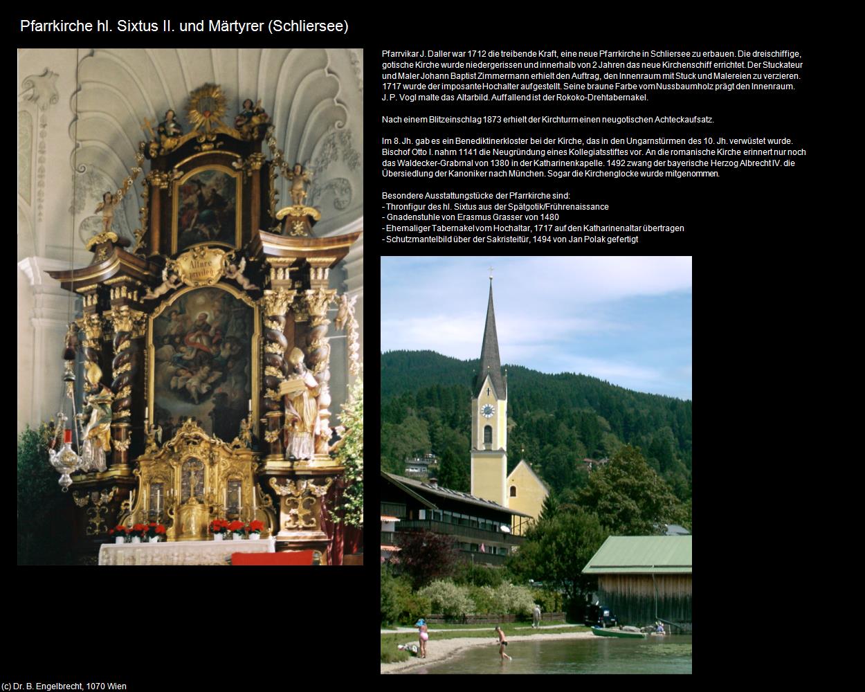 Pfk. hl. Sixtus II. und Märtyrer (Schliersee) in Kulturatlas-BAYERN