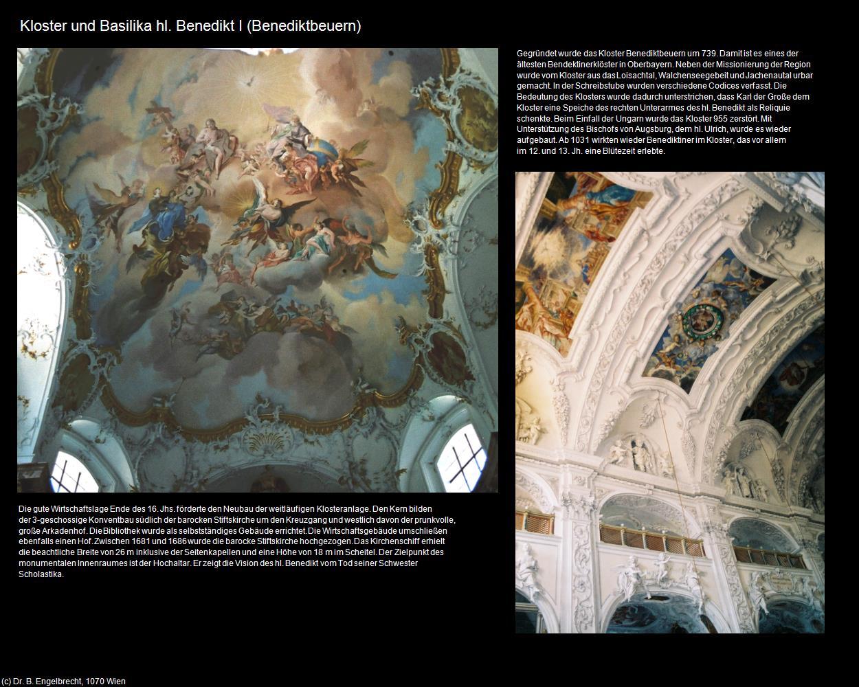 Kloster und Basilika hl. Benedikt I  (Benediktbeuern) in Kulturatlas-BAYERN