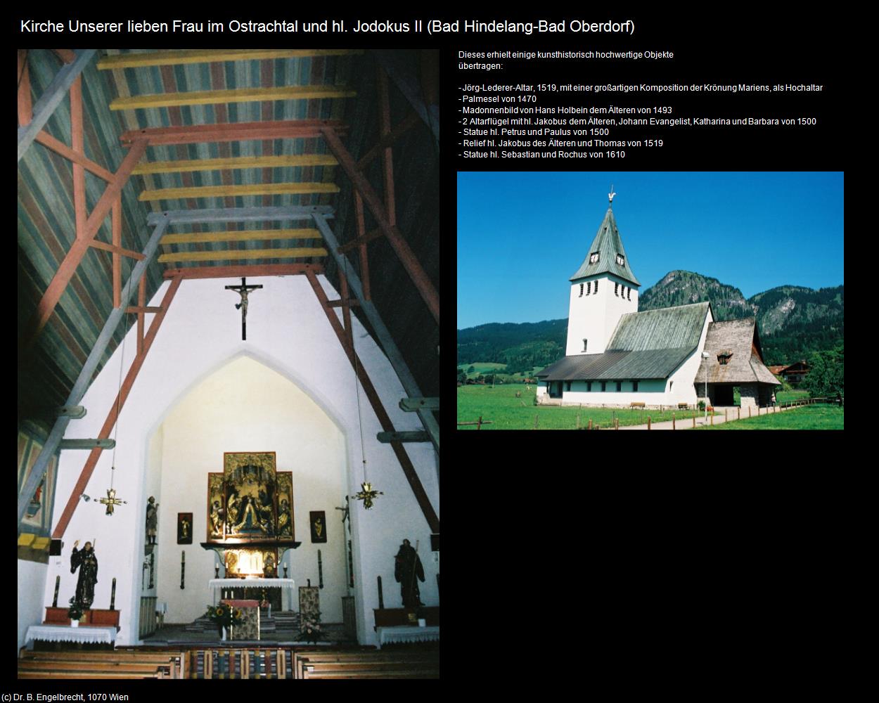 Kirche hl. Jodokus II (Bad Oberdorf)  (Bad Hindelang im Allgäu) in Kulturatlas-BAYERN