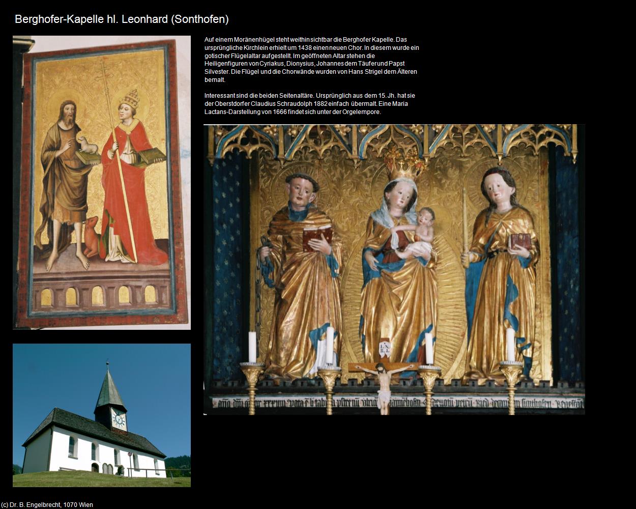 Berghofer-Kapelle hl. Leonhard (Berghofen) (Sonthofen) in Kulturatlas-BAYERN