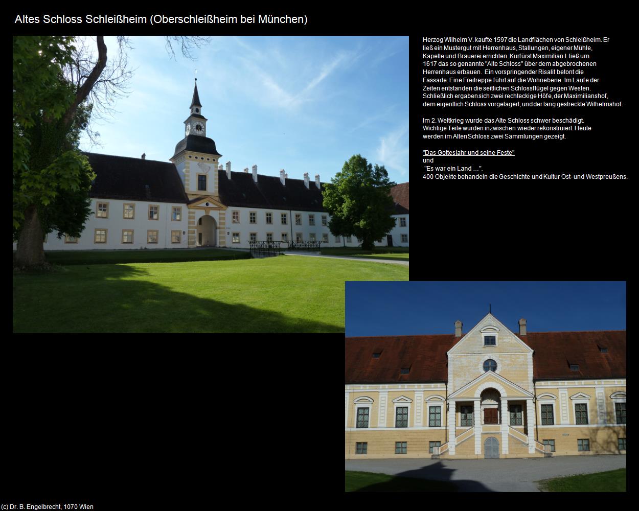 Altes Schloss Schleißheim I (Oberschleißheim bei München ) in Kulturatlas-BAYERN(c)B.Engelbrecht