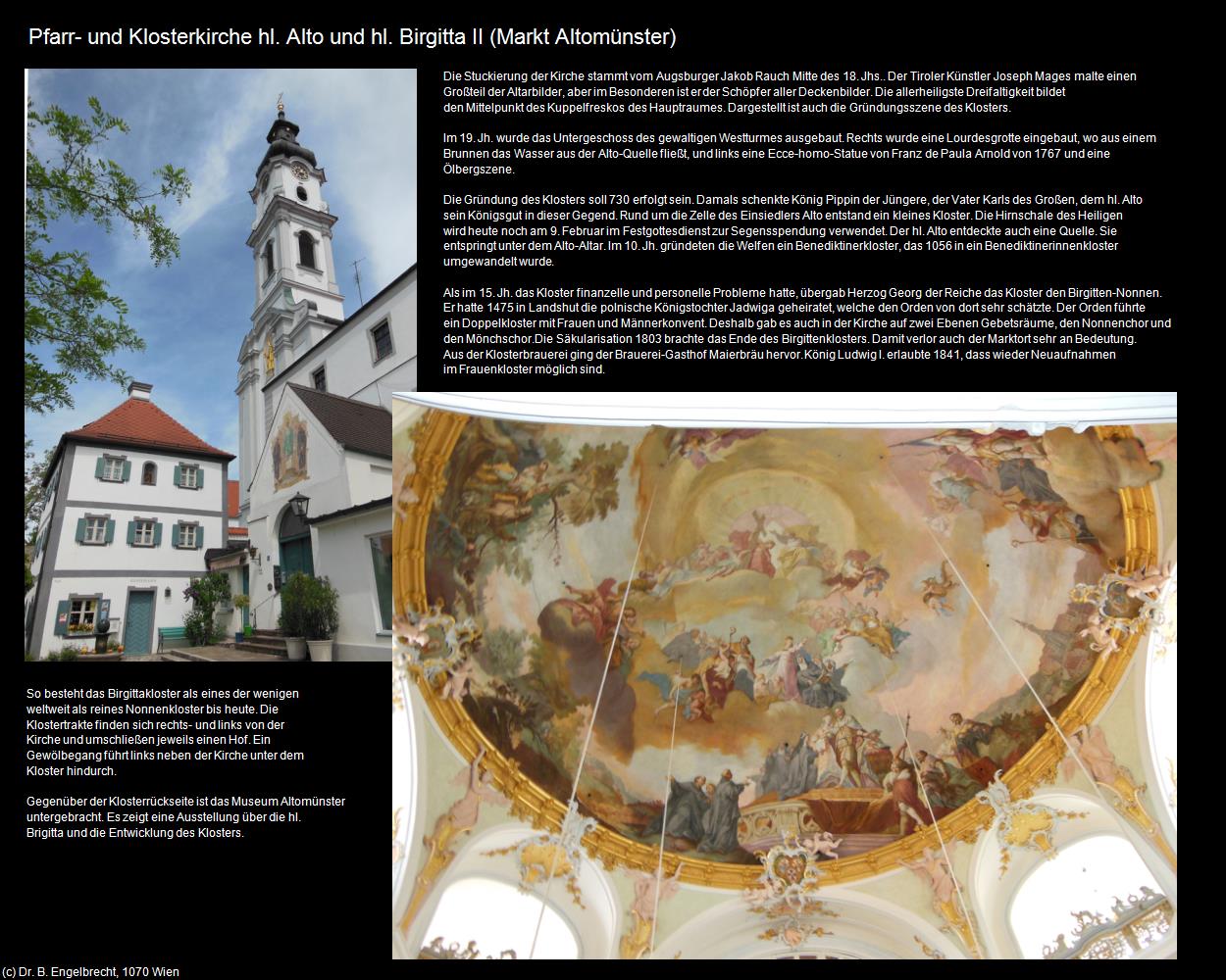 Pf.- und Klosterk. hl. Alto und hl. Birgitta II  (Markt Altomünster) in Kulturatlas-BAYERN