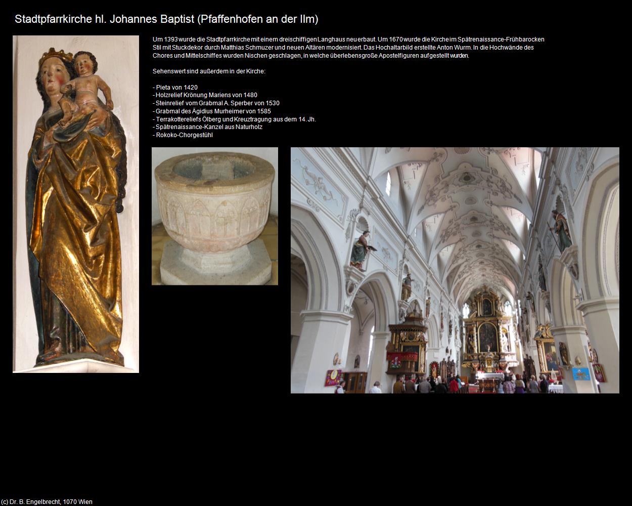 Stpfk. hl. Johannes Baptist  (Pfaffenhofen an der Ilm) in Kulturatlas-BAYERN