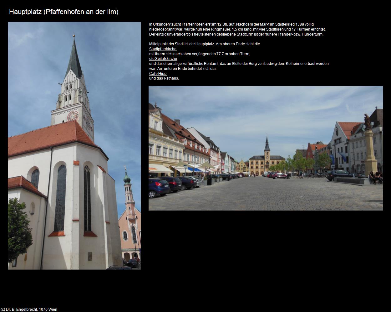 Hauptplatz (Pfaffenhofen an der Ilm) in Kulturatlas-BAYERN(c)B.Engelbrecht