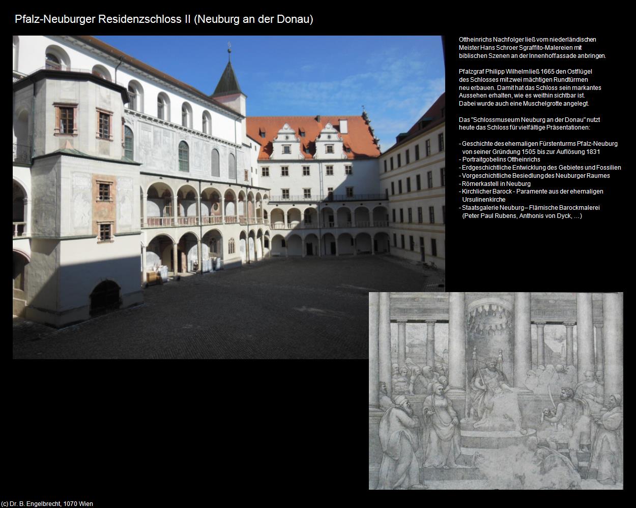 Pfalz-Neuburger Residenzschloss II (Neuburg an der Donau) in Kulturatlas-BAYERN