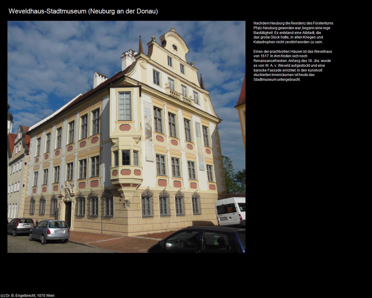 Weveldhaus-Stadtmuseum  (Neuburg an der Donau) in Kulturatlas-BAYERN