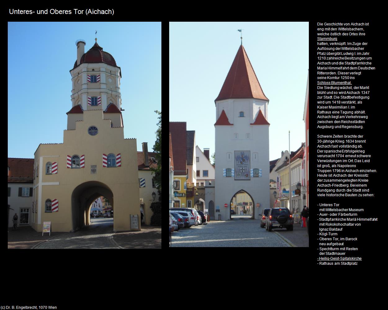 Unteres- und Oberes Tor (Aichach) in Kulturatlas-BAYERN(c)B.Engelbrecht