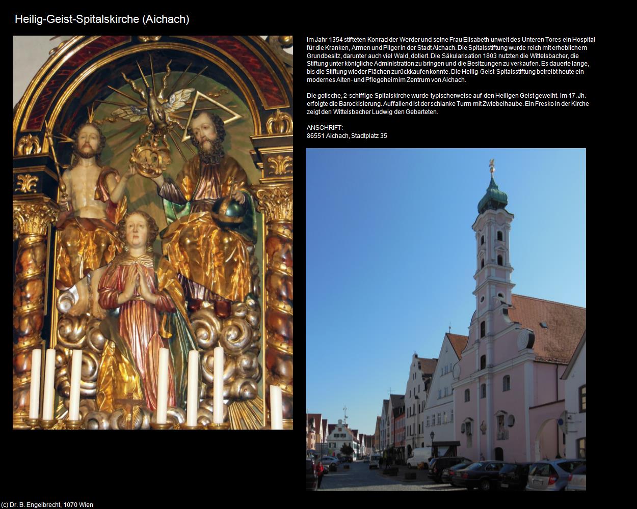 Heilig-Geist-Spitalkirche   (Aichach) in Kulturatlas-BAYERN