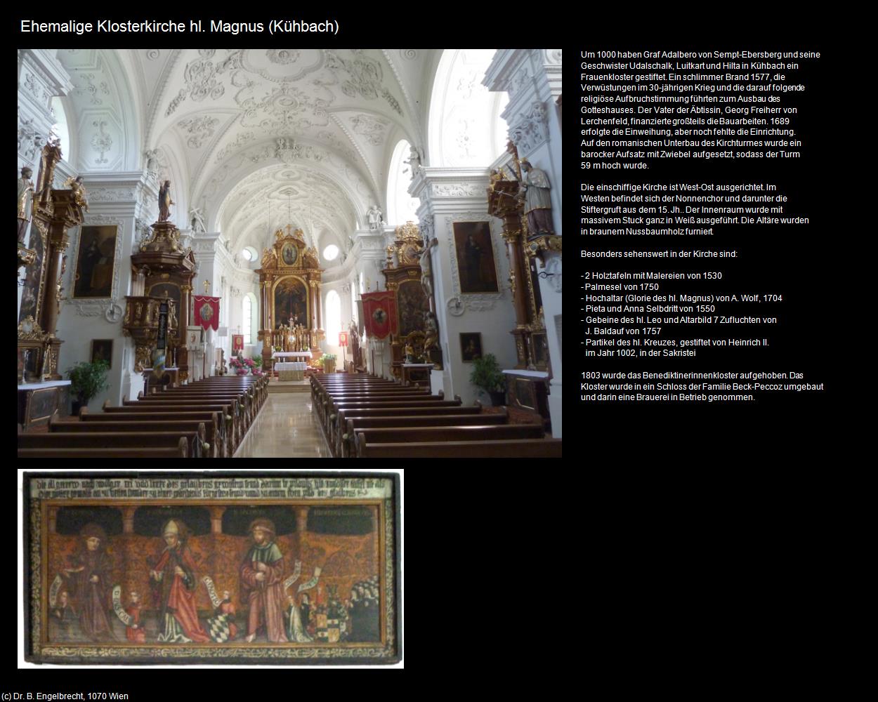 Ehem. Klosterk. hl. Magnus (Kühbach) in Kulturatlas-BAYERN